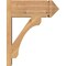 Ekena Millwork Legacy Arts & Crafts Smooth Outlooker, Western Red Cedar, 7 1/2"W x 18"D x 22"H OUT08X18X22LEC03SWR - alternate 4
